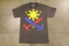 Workshop PI Crosshammer Tee (Brn Heather)