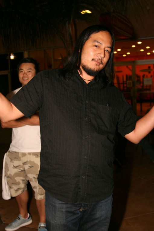 Eric won & Donny in the back lost.