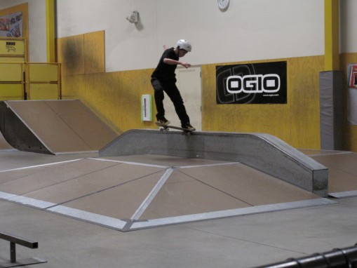 Me sliding a F/S tailslide.