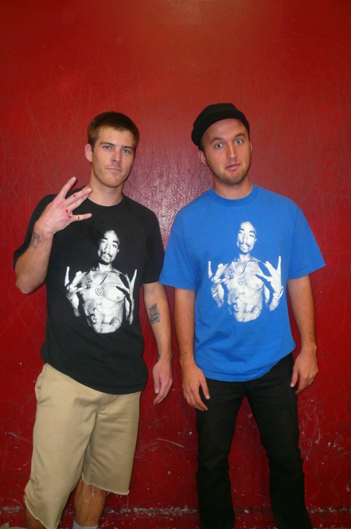 Andrew Sprigle, Tupac X 2 & Corey chillin'.