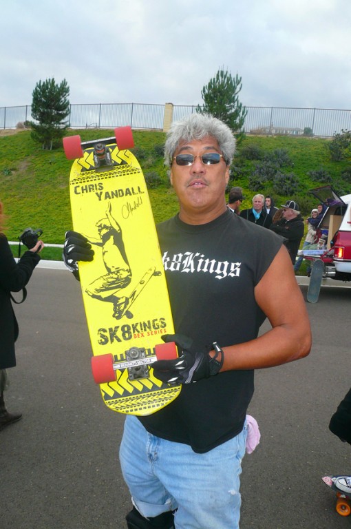 Skate Legend Chris Yandall.
